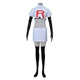 Jesse Kostüm Erwachsene, Team Rocket Kostüm, Anime Kostüm, Cosplay Kostüm (S, Jesse Damen)