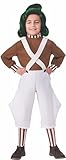 Rubie‘s Official Oompa-Loompa-Kostüm für Kinder aus Willy Wonka und die Schokoladenfabrik, Größe M Halloween