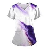 JGA Tshirt Frauen,Ärmelloses Shirt T Shirt V Ausschnitt Kurzarm Funktionsshirt Poloshirts Neckholder Top Tops Sommer Sexy Blusenshirt Couple Tshirt Gönndalf Der Blaue Shirt(2-Weiß,XXL)