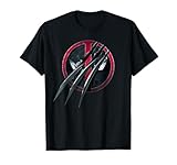 Marvel Studios Deadpool & Wolverine Slashed Icon with Claws T-Shirt