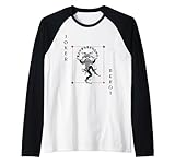 Joker Spielkarte Kostüm Karneval Fasching Joker Karte Kostüm Raglan