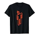 Billie Eilish Offizielles Feuer Blohsh T-Shirt - Herren, Unisex-Erwachsene, Schwarz, S, Kurzarm, Klassisch, Nachhaltig