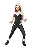 Spinne Gwen - Marvel Rising: Secret Warriors - Kostüm Kostüm für Kinder - Medium - 132cm - Alter 5/7