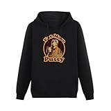 LAM PURE alf Tshirt 80s tv Show Hoodie Hoody Unisex Ptinted Hoodies Long Sleeve Men's Hooded with Pocket Black S