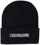 Machine Gun Kelly Unisex-Erwachsene Beanie Headwrap, Schwarz, Einheitsgröße