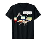 Retro Kassetten Kostüm OP Arzt Operation Lustiges 80er T-Shirt