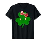 Kleeblatt Kostüm Herren Karneval Damen Deko St Patricks Day T-Shirt
