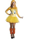 Rubies Costume Co Damen Looney Tunes Tweety Kapuzenkleid, gelb, Large