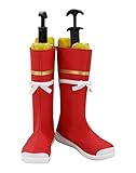 RUIRUICOS FGO Fate Grand Order Christmas Altera Cosplay Boots Red Shoes Cosplay Made Any Size Halloween Christmas Shoes 38 AS P