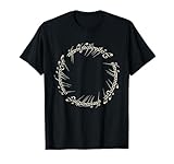 NEW LINE CINEMA Der Herr der Ringe One Ring T-Shirt Schwarz Unisex-Erwachsene S