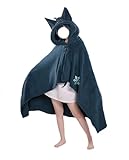 Tomioka GenshinImpact Cosplay-Klimaanlagen-Decke, Anime-Cosplay, Kapuzenumhang, Schal, Wickeltuch, Nickerchen, Steppdecke, Kapuzenumhang [Kaeya, Einheitsgröße]