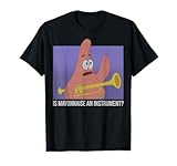 SpongeBob SquarePants Patrick Is Mayonnaise An Instrument , Halbarm, T-Shirt
