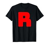 R Team Rocket Gruppen-Kostüm Karneval Partner-Outfit T-Shirt