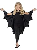 Smiffys Fledermausflügel Vampir, Schwarz