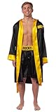 INTIMO Rocky Balboa Herren Film Film Satin Robe und Shorts Set, Italienischer Hengst, XXL/3XL