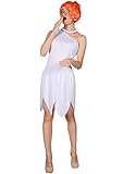 Ciao- Wilma Feuerstein Flintstone Kostüm Verkleidung Mädchen Damen Erwachsene offizielle The Flintstones (Einheitsgröße)