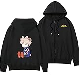 FJHYEEBN My Hero Academia Cosplay Kostüm Boku No Hero Academia Todoroki Shoto Hoodie Jacke Sweatshirt Pullover,YXYY-031-3XL