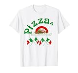 Pizza T-Shirt Logo Pizza Kostüm Italian Verpackung T-Shirt