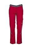 Planam Highline Damen Bundhose rot Schiefer schwarz Modell 2391 Größe 42