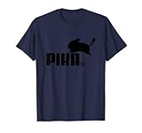 Pika - Easy Going Fashion T-Shirt, Herren, Katzen, Unisex, Halbarm, T-Shirt, Novelty-T-Shirts, Blau, S