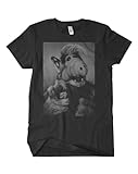 Alf T-Shirt Fun Cult Melmac Lucky Alien Delicious Cat Retro Funny 80s Black L