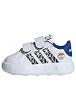 adidas Marvel’s Spider-Man Grand Court Kids Schuh, Obermaterial aus Synthetik, Weiß