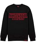 Stranger Things Fremder Sachen Jumper Frauen Damen Logo Hoodie Pullover Merchandise XL