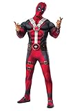 Rubie's Offizielles Marvel Kostüm Deadpool für Erwachsene, Einheitsgröße, Mehrfarben, 820181STD
