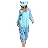 LABULA Tieroutfit Cosplay Jumpsuit Pyjamas Unisex Erwachsene Tierkostüme,Sully,L
