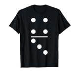 Lustiges Domino Stein 4 3 Karneval Fasching T-Shirt