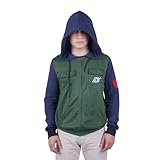 CoolChange Zip Hoodie von Kakashi Hatake | Pullover im Shinobi-Uniform Design | Größe: L