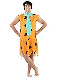 Funidelia | Fred Feuerstein Kostüm - Familie Feuerstein 100% OFFIZIELLE für Herren Größe XL The Flintstones, Zeichentrickfilm, Familie Feuerstein, Höhlenmensch, Zubehör für Kostüm