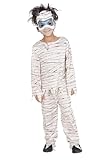 Rubies Mummias-Kostüm für Jungen und Mädchen, offizielles Lizenzprodukt mit Hose und Maske, für Halloween, Karneval, Cosplay und Partys