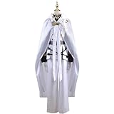 Mikaela Hyakuya Anime Cosplay Kleidung Seraph des Endes Charakter Kostümspiel mit Accessoires für Halloween (Kostüm, M)