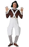Rubie‘s Official Oompa-Loompa-Kostüm für Erwachsene aus Willy Wonka und die Schokoladenfabrik, Größe L Halloween