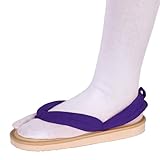 Todoroki Shoto Unisex Cosplay Clog Schuhe Kamado Tanjirou Nezuko Kochou Shinobu Geta Hausschuhe Japanische Flip Flops, Kochou Shinobu (lila),
