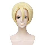 Anime Coser Wig Fire Emblem: Troishouses Dimitri Alexander Bladud Blonde Blonde Damen Cosplay Party Cosplay Party Fashion Menschliches Kostüm Vollperücken Kunsthaar Kunsthaar Faser