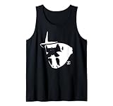 Watchmen Rorschach Mask and Symbol Tank Top