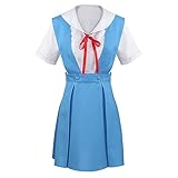 jiminhope Evangelion Eva Cosplay Kostüm Ayanami Rei Uniform Kleid Asuka Langley Soryu Cosplay Kleid Rollenspiel