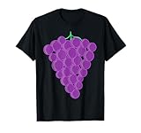 Weintrauben Karneval Kostüm Fasching Veganer T-Shirt