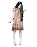 Horror-Shop Böser Geist Halloween Kostüm für Damen inkl. Perücke S