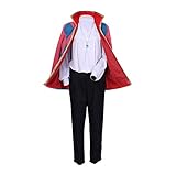 Howl's Moving Castle Cosplay Kostüm Howl Jacke Shirt Outfit für Damen (XXL, Rosa)