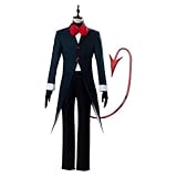 Hazbin Cosplay Hotel Moxxie Kostüm Helluva Boss Uniform Suit Men Women Anime Halloween Carnival Kostüms, Style A, S