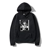 jiminhope Unisex Code Geass Lelouch of The Rebellion Hoodie Anime Lelouch Lamperouge Bedrucktes Sweatshirt Harajuku Casual Langarm