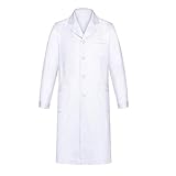 Yulang Damen Bluse / Bluse, Weiß, lange Ärmel, weiß, S