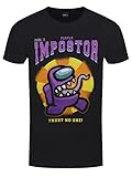 Among Us Heroes Inc T-Shirt Purple Impostor Size L Shirts
