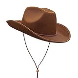 Cowboyhut mit Federn für Karneval 80er Dating-Party, Rosa Hut mit Feder, flauschiger Federrand, Erwachsenengröße, Cowboyhut für Bachelorette-Kostümparty, Spiel-Anzieh-Outfits für Frauen Mädchen