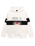 Among Us Jungen Kapuzenpullover Weiß 164