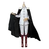 Helltaker Bungou Stray Dogs Fyodor Dostoevsky Cosplay-Kostüm, streunende Hunde, Cosplay-Uniform, komplettes Set, Halloween mit Umhang