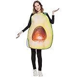 EraSpooky Schwamm Avocado Kostüm für Erwachsene für Halloween Party, Karneval, Cosplay